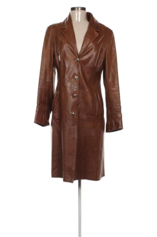Damen Ledermantel Unbranded, Größe M, Farbe Braun, Preis 110,00 €