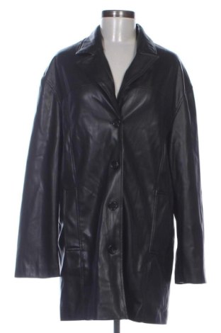 Dámska kožená bunda  Bershka, Veľkosť L, Farba Čierna, Cena  30,00 €