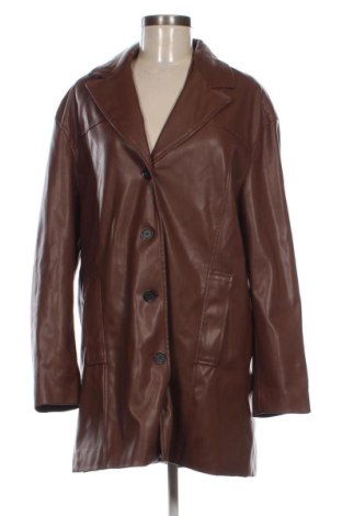 Női bőrdzseki Bershka, Méret L, Szín Barna, Ár 12 397 Ft