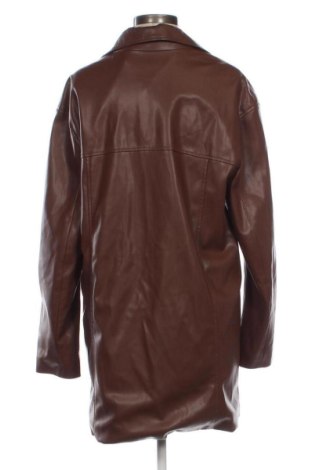 Női bőrdzseki Bershka, Méret L, Szín Barna, Ár 12 397 Ft