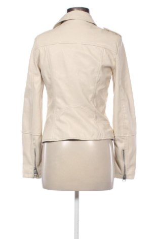 Geacă de piele pentru femei Cropp, Mărime M, Culoare Bej, Preț 165,35 Lei