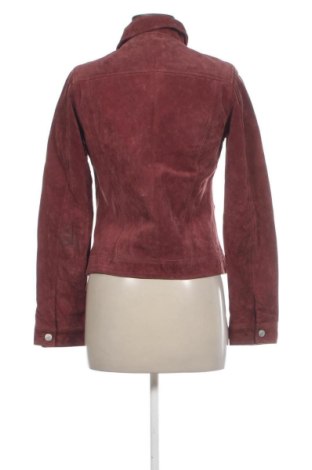 Geacă de piele pentru femei MEOTINE, Mărime S, Culoare Roșu, Preț 1.131,27 Lei