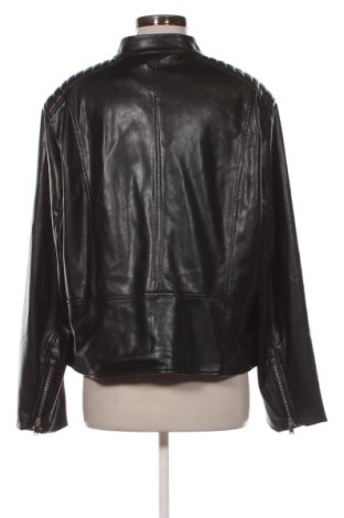 Damen Lederjacke Mango, Größe XXL, Farbe Schwarz, Preis 21,00 €