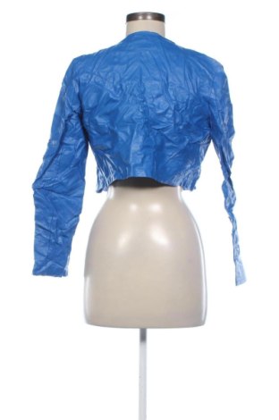 Damska kurtka skórzana NEW COLLECTION, Rozmiar S, Kolor Niebieski, Cena 166,99 zł