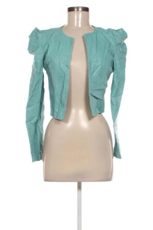 Γυναικείο δερμάτινο μπουφάν NEW COLLECTION, Μέγεθος XS, Χρώμα Μπλέ, Τιμή 37,99 €