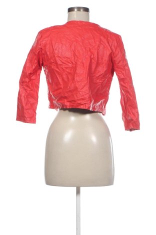 Γυναικείο δερμάτινο μπουφάν NEW COLLECTION, Μέγεθος S, Χρώμα Κόκκινο, Τιμή 85,99 €