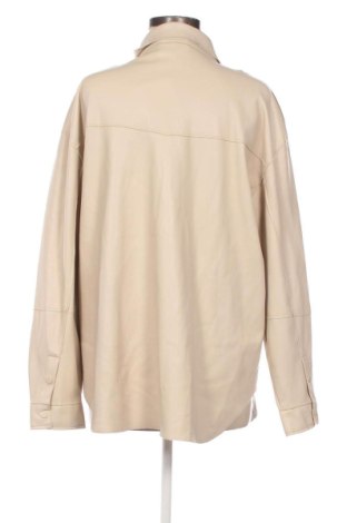 Damska kurtka skórzana Pull&Bear, Rozmiar L, Kolor Różowy, Cena 158,91 zł