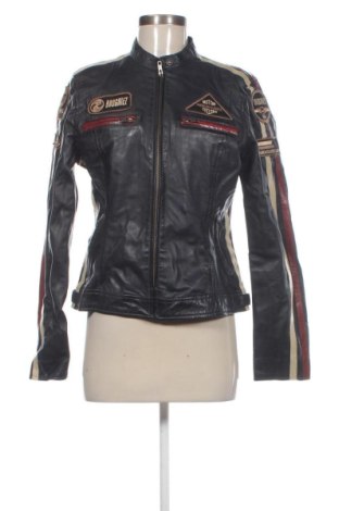 Dámska kožená bunda  Transmission, Veľkosť M, Farba Modrá, Cena  50,00 €