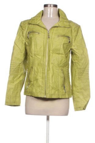 Damen Lederjacke Unbranded, Größe M, Farbe Grün, Preis 38,99 €