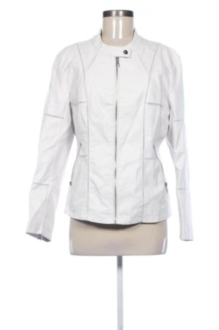 Γυναικείο δερμάτινο μπουφάν Unbranded, Μέγεθος XXL, Χρώμα Λευκό, Τιμή 35,99 €