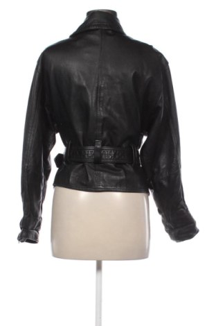 Geacă de piele pentru femei Unbranded, Mărime M, Culoare Negru, Preț 260,66 Lei