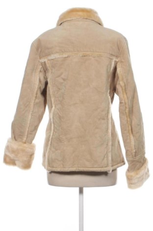 Geacă de piele pentru femei Unbranded, Mărime S, Culoare Bej, Preț 260,66 Lei
