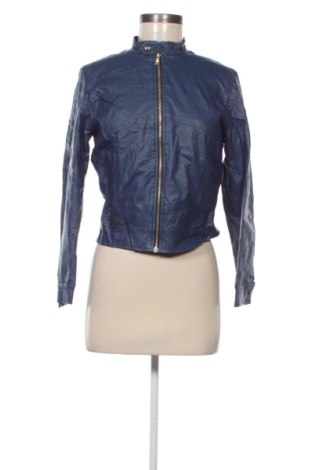 Damen Lederjacke Unbranded, Größe S, Farbe Blau, Preis 38,99 €