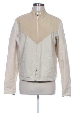 Geacă de piele pentru femei Unbranded, Mărime M, Culoare Bej, Preț 260,66 Lei