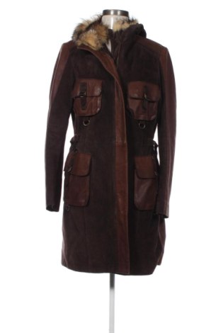 Női bőrdzseki Unbranded, Méret M, Szín Barna, Ár 38 938 Ft