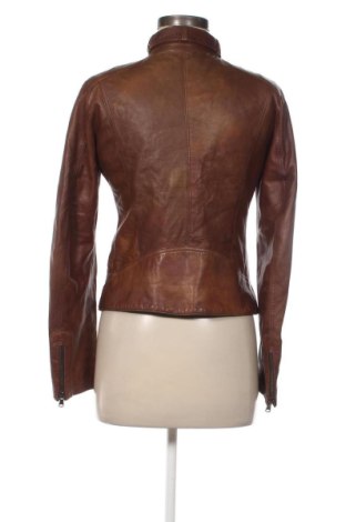 Дамско кожено яке Unbranded, Размер M, Цвят Кафяв, Цена 49,68 €