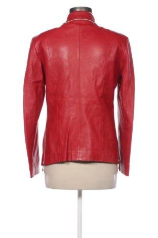 Geacă de piele pentru femei Unbranded, Mărime M, Culoare Roșu, Preț 271,09 Lei