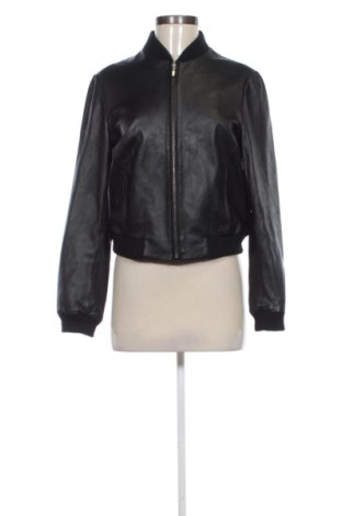 Geacă de piele pentru femei Unbranded, Mărime M, Culoare Negru, Preț 260,66 Lei
