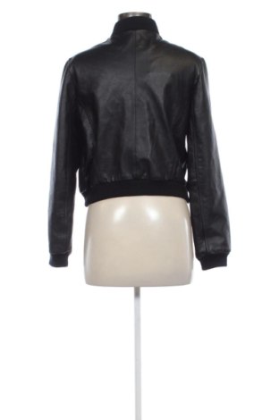 Geacă de piele pentru femei Unbranded, Mărime M, Culoare Negru, Preț 260,66 Lei
