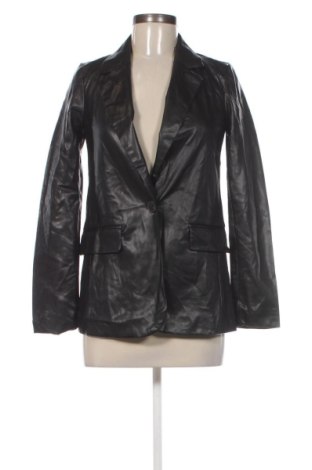Damen Lederjacke Vero Moda, Größe S, Farbe Schwarz, Preis 27,99 €