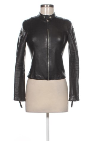 Damska kurtka skórzana Zara, Rozmiar XS, Kolor Czarny, Cena 246,49 zł
