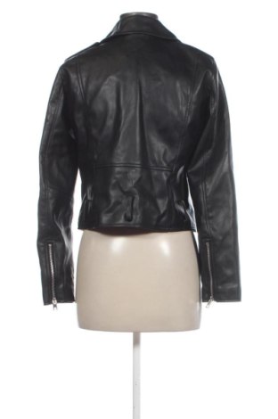 Geacă de piele pentru femei Zara, Mărime L, Culoare Negru, Preț 109,48 Lei