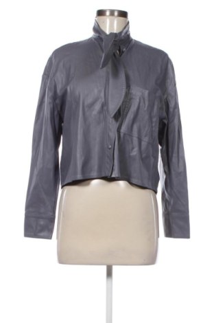 Dámska kožená bunda  Zara, Veľkosť XS, Farba Sivá, Cena  21,00 €