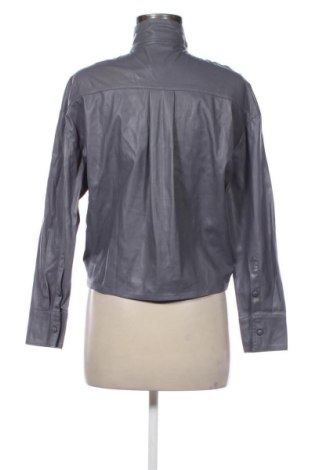 Dámska kožená bunda  Zara, Veľkosť XS, Farba Sivá, Cena  21,00 €