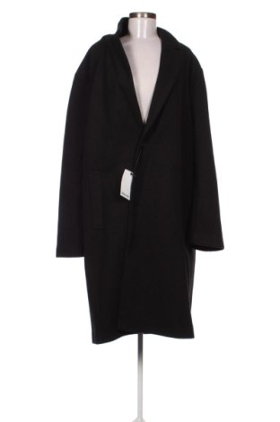 Damski płaszcz Bershka, Rozmiar XL, Kolor Czarny, Cena 385,81 zł