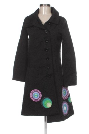 Damenmantel Desigual, Größe M, Farbe Schwarz, Preis 77,00 €