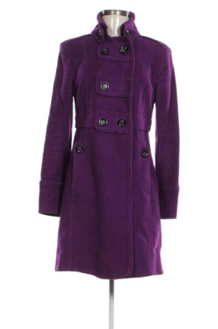 Damenmantel Mango, Größe M, Farbe Lila, Preis 53,00 €
