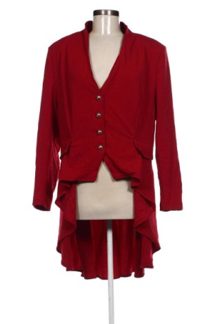 Damski płaszcz SHEIN, Rozmiar 3XL, Kolor Czerwony, Cena 156,99 zł