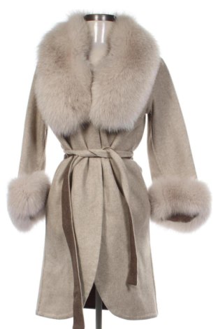 Palton de femei Unbranded, Mărime XS, Culoare Bej, Preț 235,00 Lei