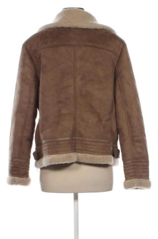 Palton de femei Zara, Mărime XL, Culoare Bej, Preț 180,96 Lei