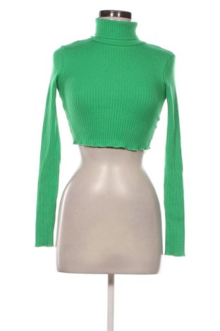 Damen Rollkragen Bershka, Größe S, Farbe Grün, Preis € 10,00