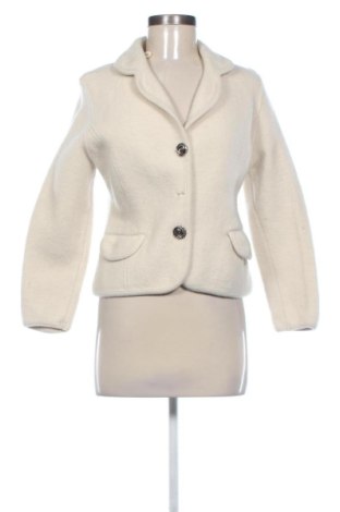 Damen Blazer Cream, Größe M, Farbe Ecru, Preis 151,06 €