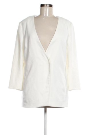 Damen Blazer H&M, Größe L, Farbe Weiß, Preis 25,00 €