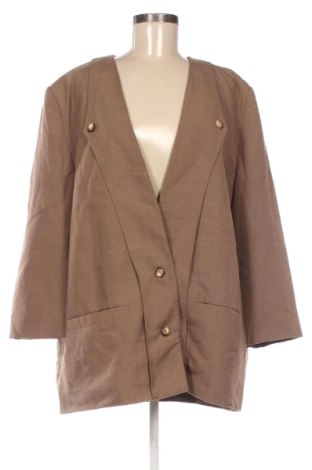 Sacou de femei Mona, Mărime XXL, Culoare Maro, Preț 267,96 Lei