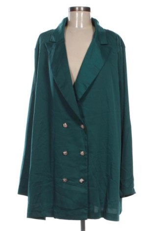Sacou de femei SHEIN, Mărime 4XL, Culoare Verde, Preț 151,99 Lei