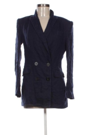 Дамско сако Zara, Размер S, Цвят Син, Цена 24,44 €