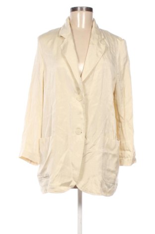 Damski żakiet Zara, Rozmiar M, Kolor ecru, Cena 131,57 zł