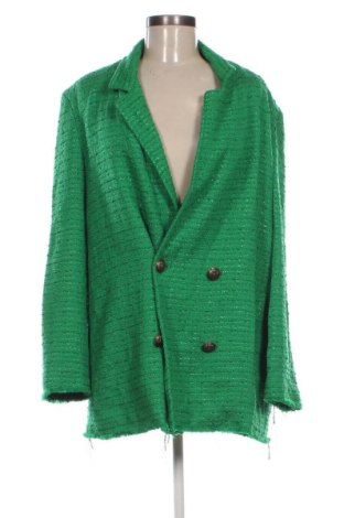 Sacou de femei Zara, Mărime M, Culoare Verde, Preț 341,83 Lei