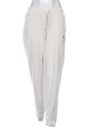 Pantaloni trening de femei PUMA, Mărime XL, Culoare Ecru, Preț 109,48 Lei