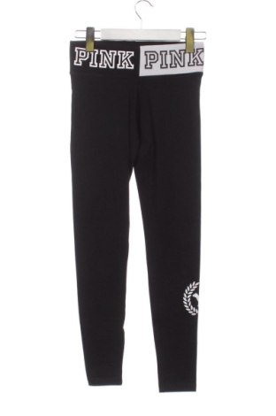 Дамско спортно долнище Pink by Victoria's Secret, Размер XS, Цвят Черен, Цена 17,35 €