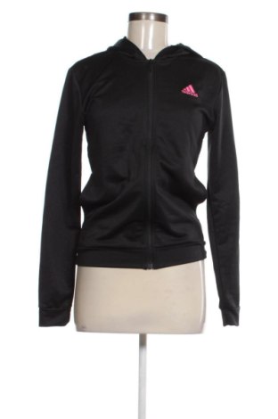 Дамско спортно горнище Adidas, Размер S, Цвят Черен, Цена 25,05 €