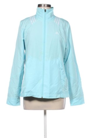 Bluză trening de femei Adidas, Mărime M, Culoare Albastru, Preț 130,33 Lei