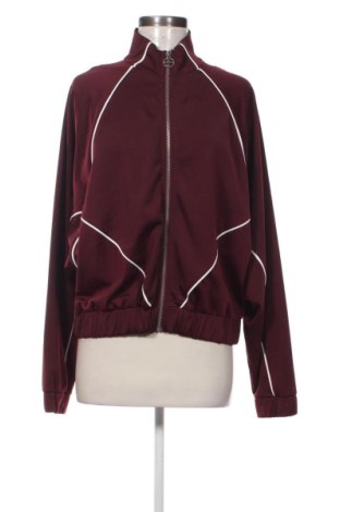 Дамско спортно горнище Bershka, Размер L, Цвят Червен, Цена 20,45 €