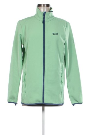 Bluză trening de femei Jack Wolfskin, Mărime L, Culoare Verde, Preț 151,99 Lei