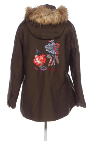 Дамско яке Desigual, Размер XL, Цвят Зелен, Цена 59,00 €