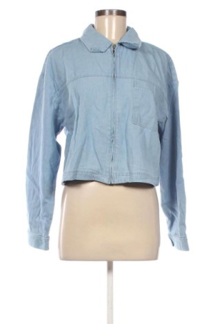 Geacă de femei Mango, Mărime L, Culoare Albastru, Preț 286,73 Lei